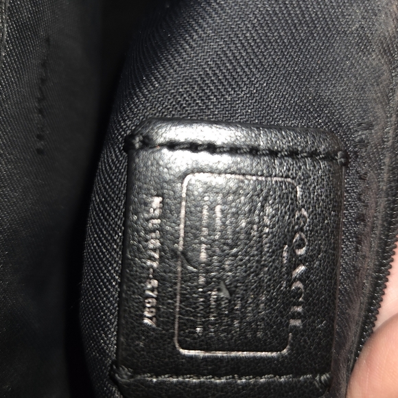 Coach SWAGER Black Studded Handbag - Picture 11 of 11